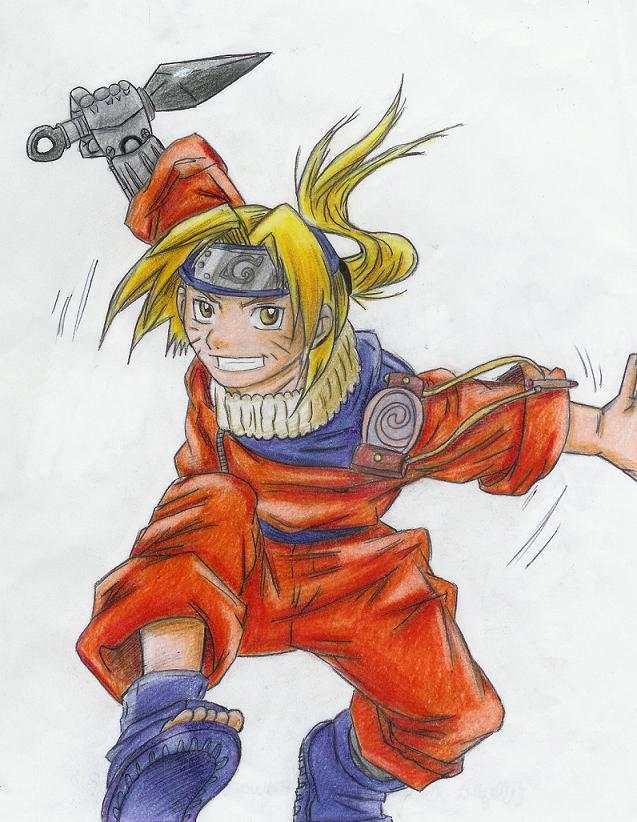 Edward as...Naruto? by Rinkuchan