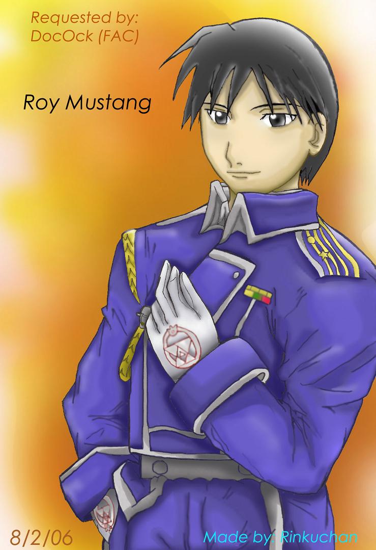 Roy Mustang by Rinkuchan