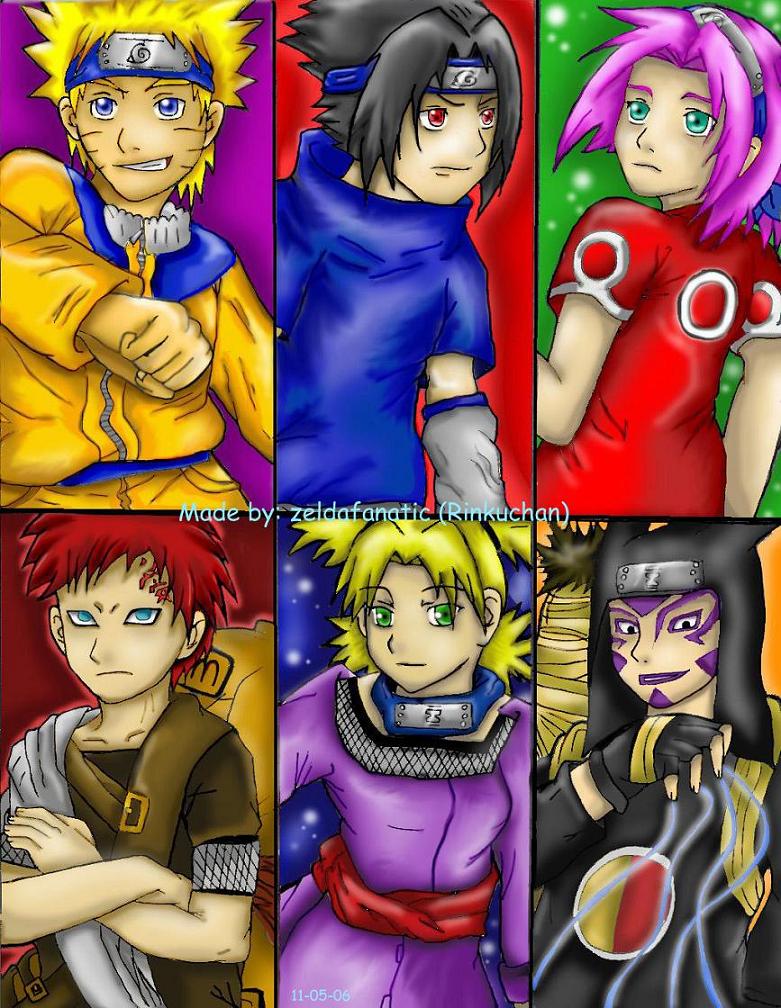 Naruto Teams by Rinkuchan