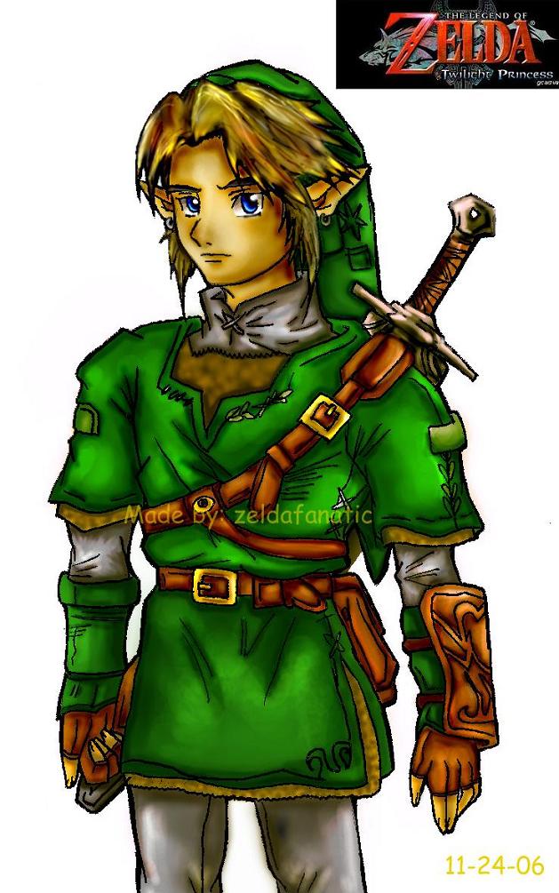 Zelda Twillight Princess: Link by Rinkuchan