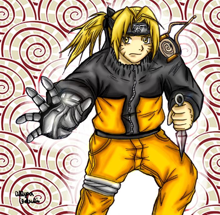 Edward as... Naruto Timeskip? by Rinkuchan