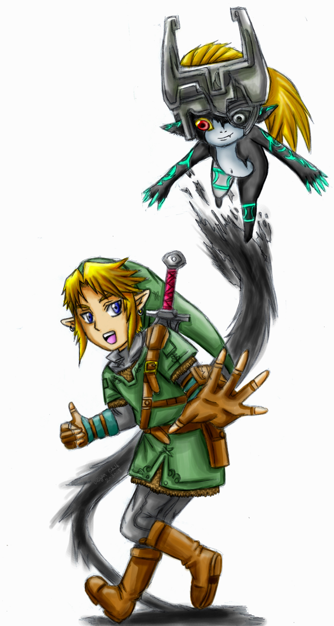 CHIBI TP LINK AND MIDNA by Rinkuchan
