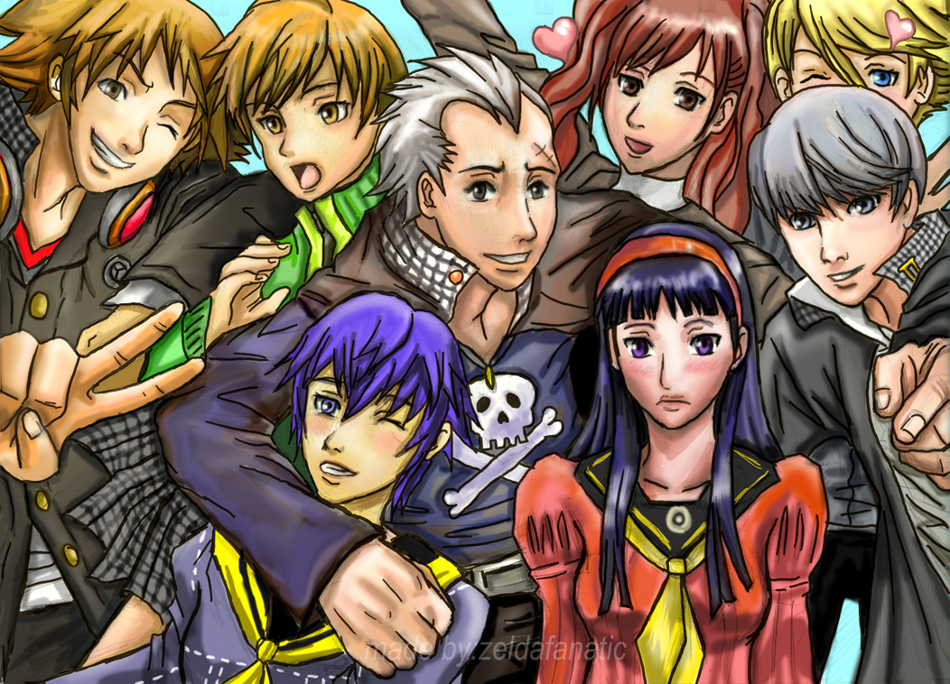 Persona 4: SAY CHEESE by Rinkuchan