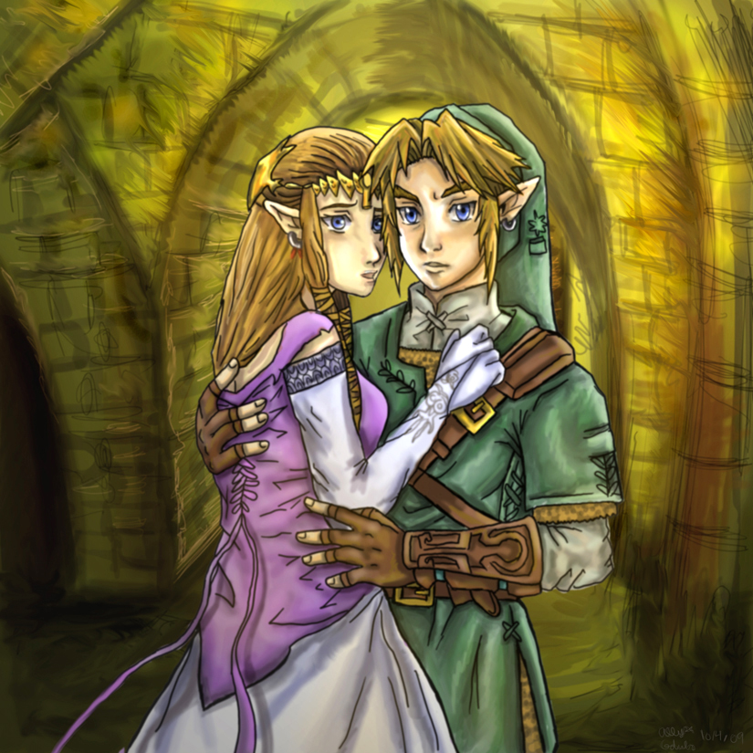 Zelink I Will Protect You by Rinkuchan