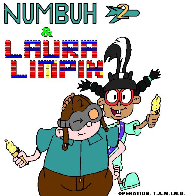 Numbuh Two and Laura Limpin by RisanF