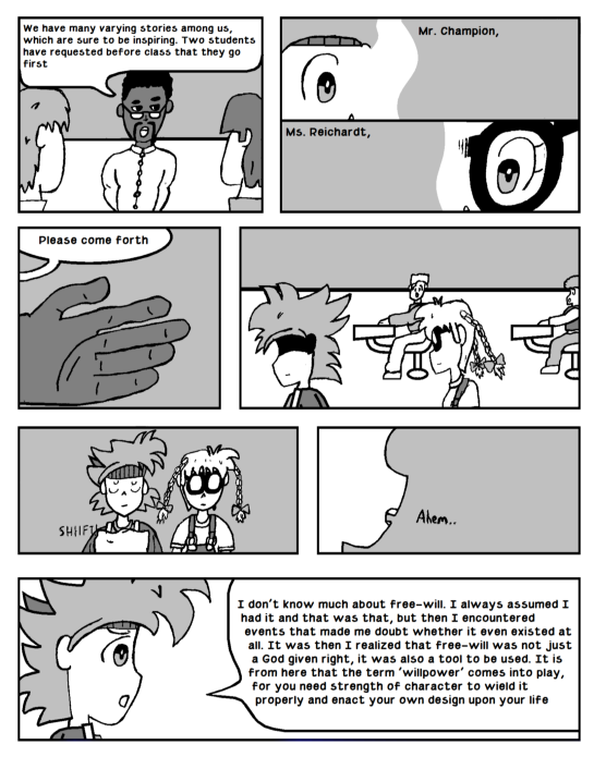 Different and Cool - Comic Adaptation page #2 by RisanF