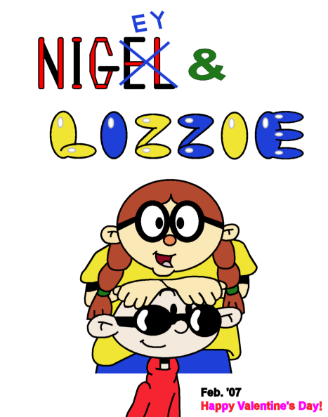 Nigel and Lizzie (antialiased) by RisanF