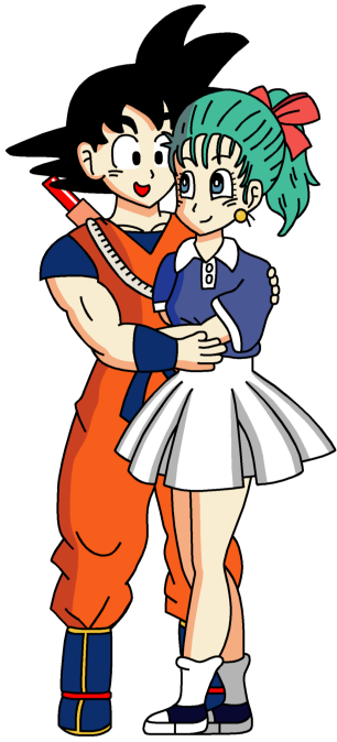 Goku and Bulma (Kame Uniform) by RisanF