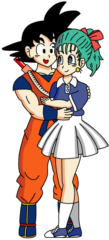 Goku and Bulma - UPDATED by RisanF