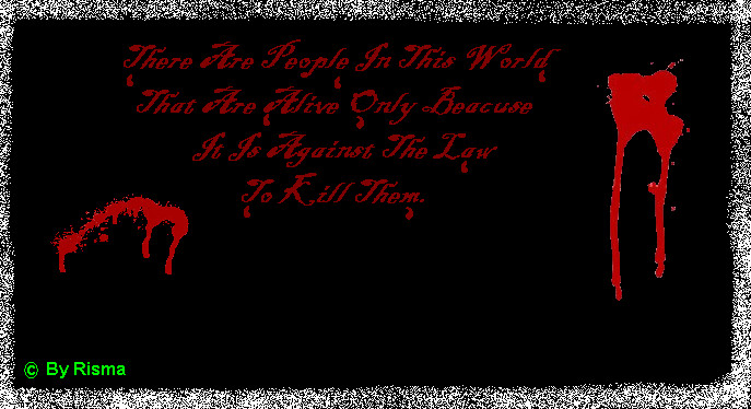 The Bloody Law by Risma