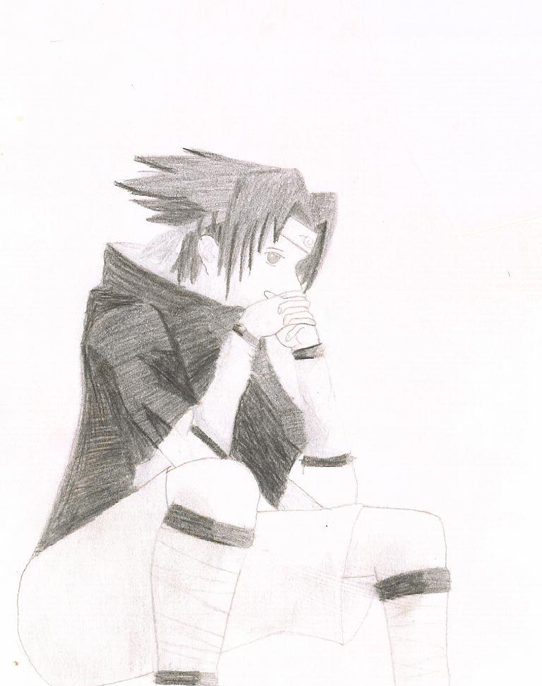 Sasuke thinking by Ritsuka84