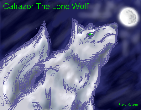 Calrazor the Lone Wolf by RizyuKaizen