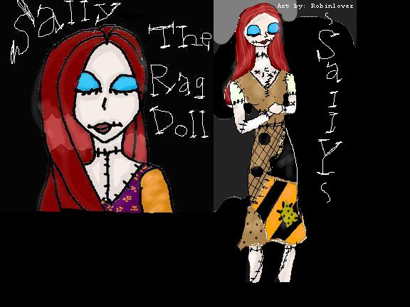 Sally the rag doll by Robinlover