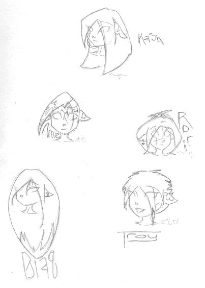 Characters by Robins_Teen_Titan
