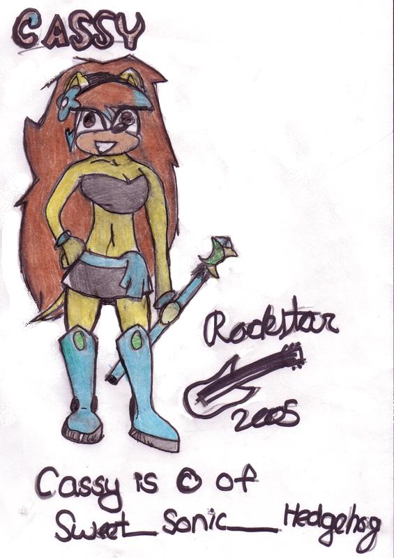 Cassy *request from Sweet Sonic Hedgehog** by RockStar2005