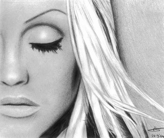 Christina Aguilera Stripped by Rocky14