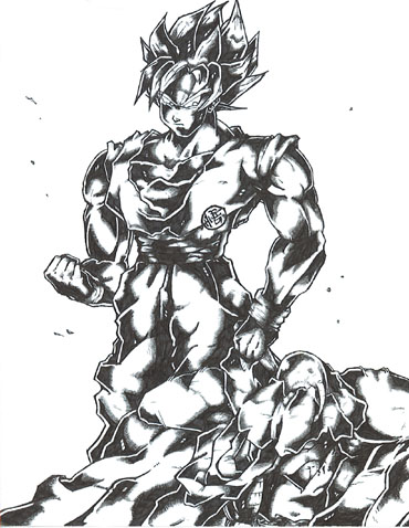Super Saiyan Goku by Rodimus84
