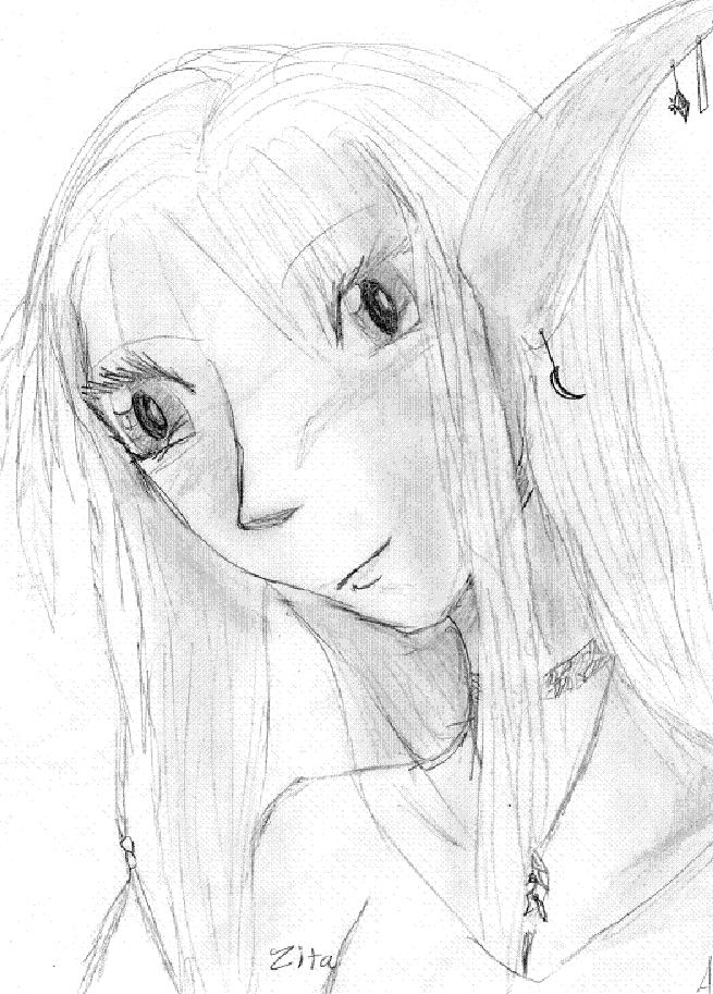 Elf girl by RokuSurfSword