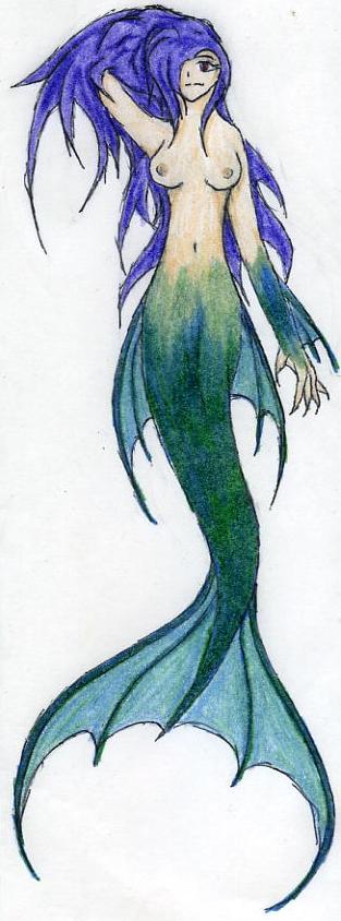 Mermaid Lady by Roselyn_May