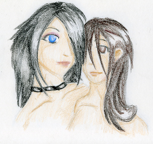 KratosGirl 14 And Amy Lee Art Trade Vs.1 by Roselyn_May