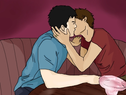 Kiss 3 Craig/Clyde by Rosxena