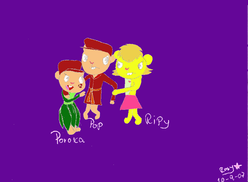 Pop, Poroka and Ripy by Rosy
