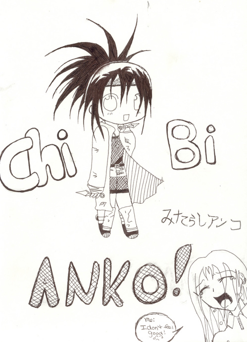 Chibi Anko by Rosy_Red_Nightmare