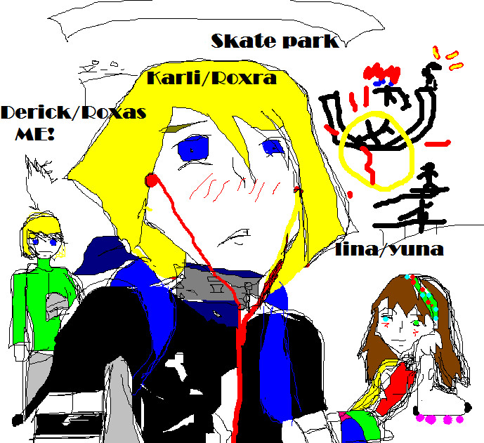 WE WENT TO THE SKATE PARK! by Roxas99999