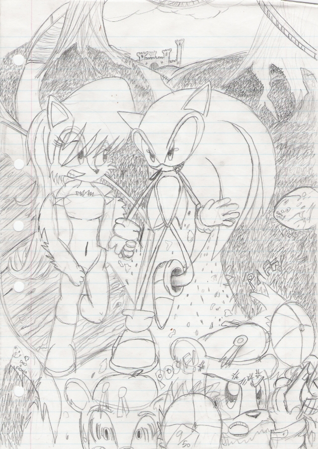 Sonic & Sally by Royd
