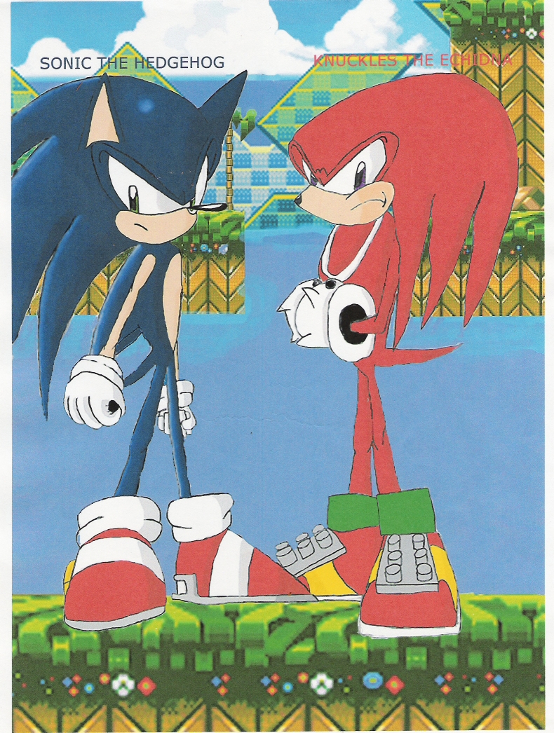 Sonic and Knuckles by Royd