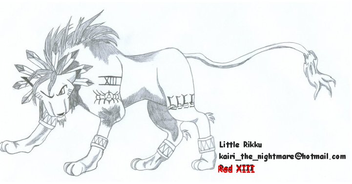 =Red XIII= by Roze