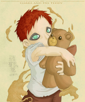 Garra and His Teddy by Rozga