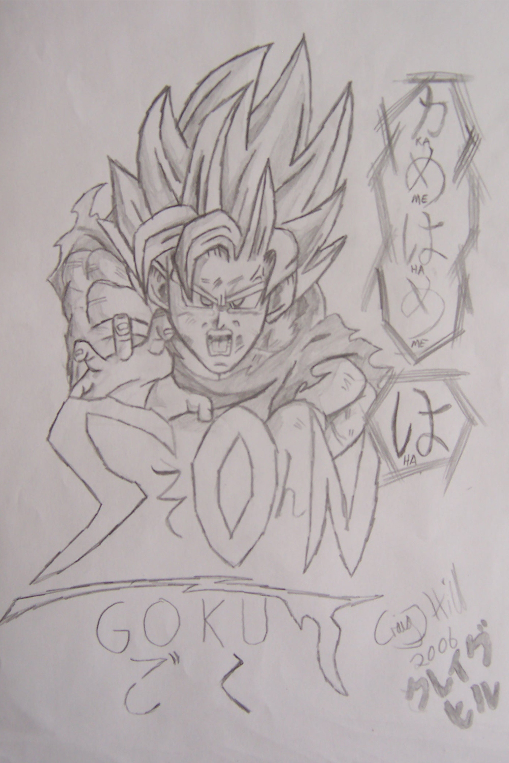 Son Goku KAMEHAMEHA!!! by RubidiumHawk
