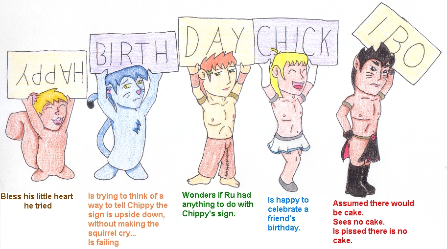 Happy Birthday Chickibo by Rubius