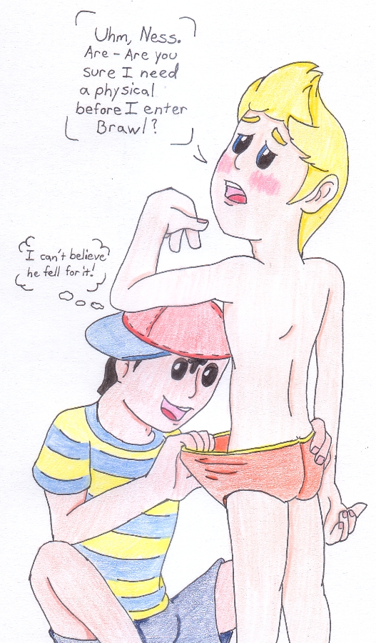 Requested Ness and Lucas by Rubius
