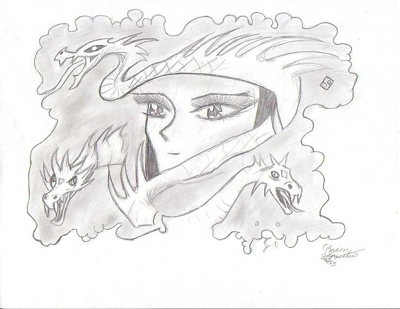 dragon lady! by RubyDeathGurl