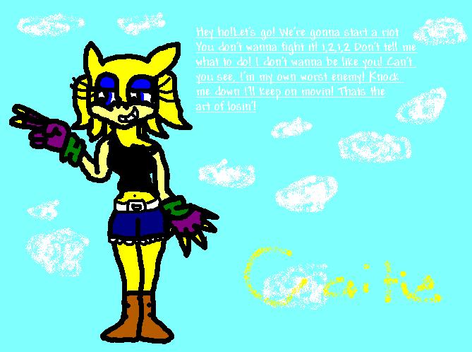 Caitie(request) bluesonic by Ruby_the_hedgehog