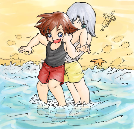 Beach Fun by Rulika