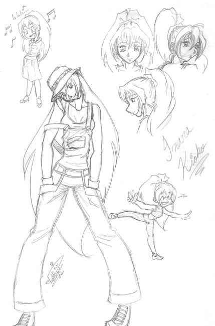 Inara - character sketch by Rulika
