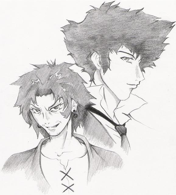 Spike and Mugen by Rune