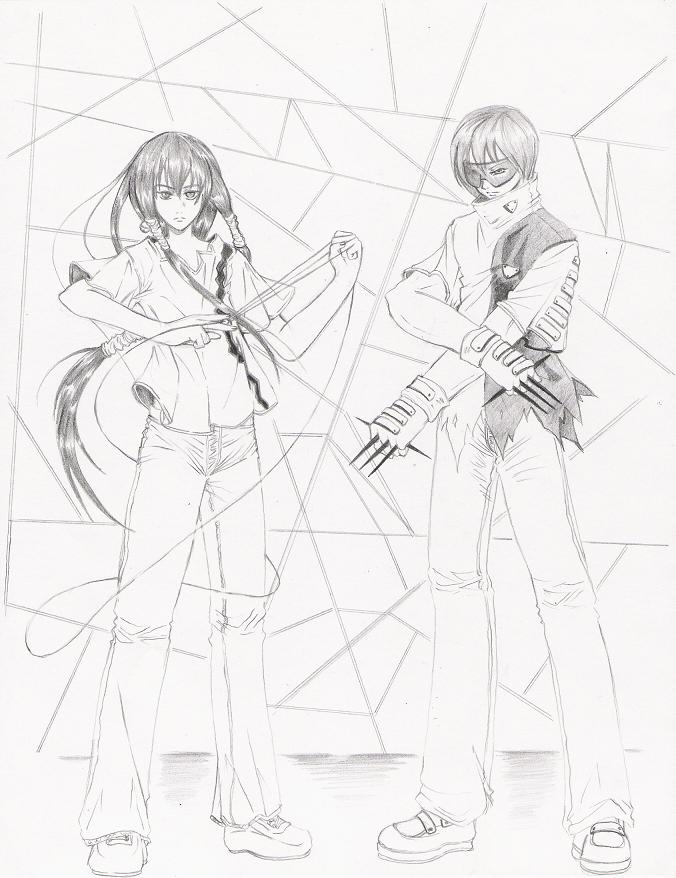 Jubei & Kazuki Request by sakuralin84 by Rune