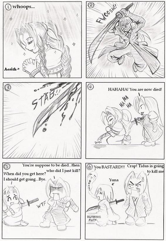 Sephiroth's mistake by Rune