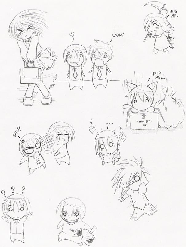 Funny Chibis by Rune