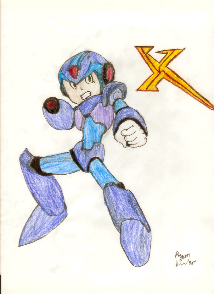 X (Megaman X) by Ryan7252