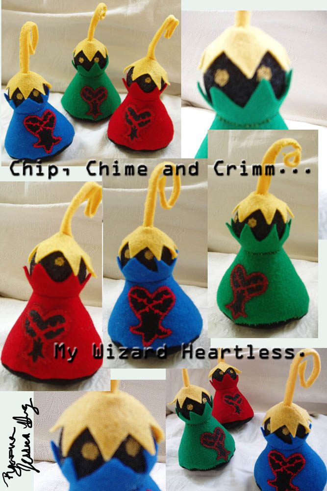 Wizard Heartless Plushies by Ryasha