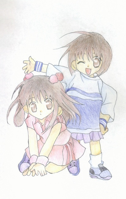 ~Risa and Riku~ by Ryo-chan
