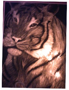 Tiger Scrach board by Ryo_Undercover