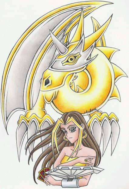 Monet and the Millennium Dragon by RyouGirl
