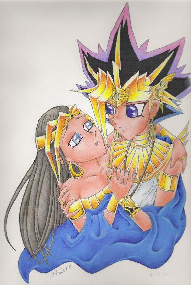 The Pharoh and His Queen(ME) by RyouGirl
