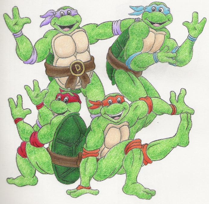 Teenage Mutant Ninja Turtles by RyouGirl